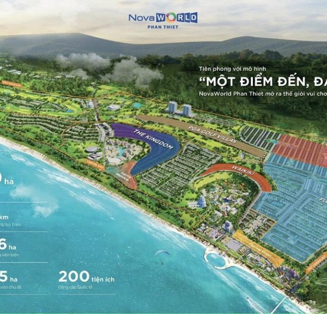 Siêu phẩm căn Townhouse dự án NovaWorld Phan Thiết 8,2tỷ đón sóng thông cao tốc Dầu Giây