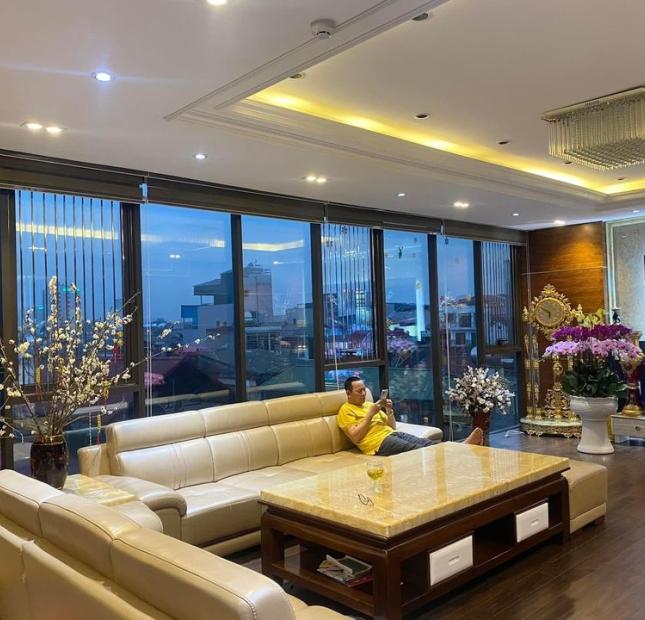 MẶT PHỐ NGUYỄN KHUYẾN, 9 TẦNG THANG MÁY_DT 120M2, 9 TẦNG, MT 7M, 46 TỶ