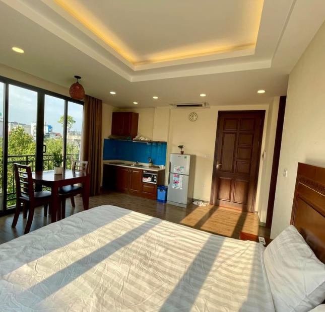 Văn phòng + Apartment ngõ 42 Trung Hòa 160m2 10 tầng mt 10m giá rao bán 47 tỷ, ô tô tránh