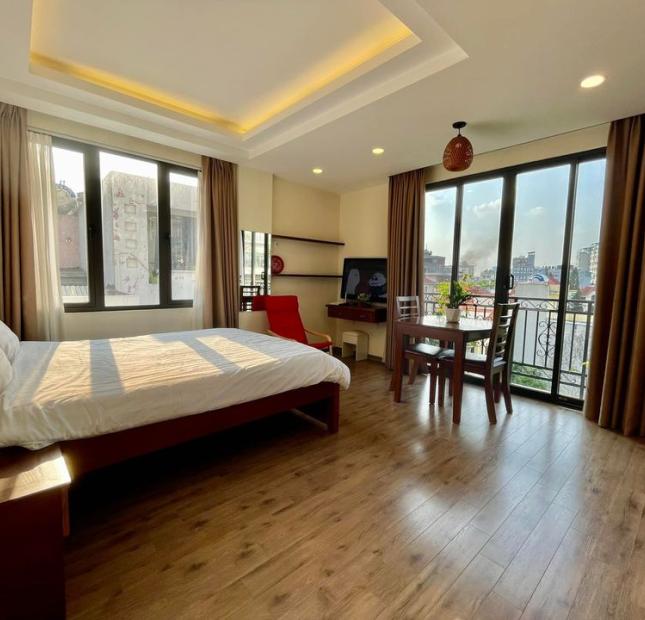 Văn phòng + Apartment ngõ 42 Trung Hòa 160m2 10 tầng mt 10m giá rao bán 47 tỷ, ô tô tránh