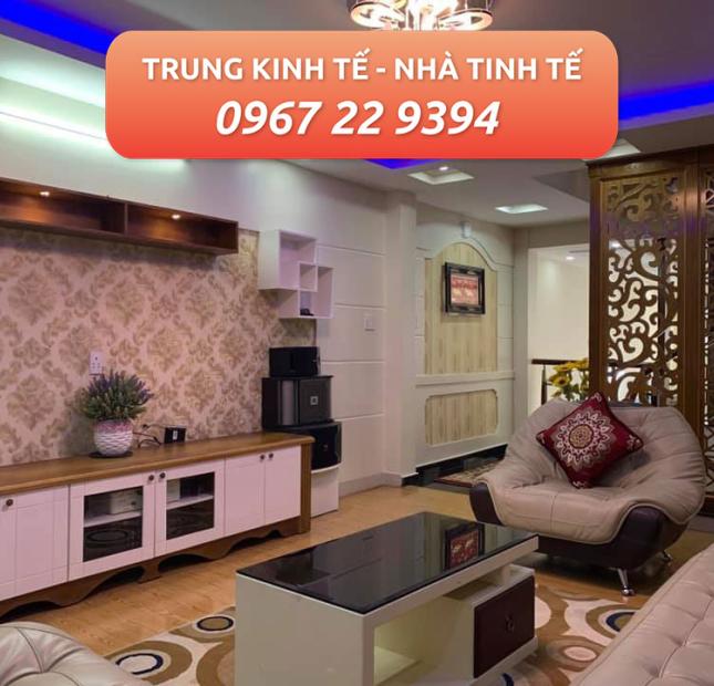 (HIẾM) Bán nhà HXH Phan Văn Trị, 4.5 x 18, 80m2, 5T, NỘI THẤT CAO CẤP, 0967229394