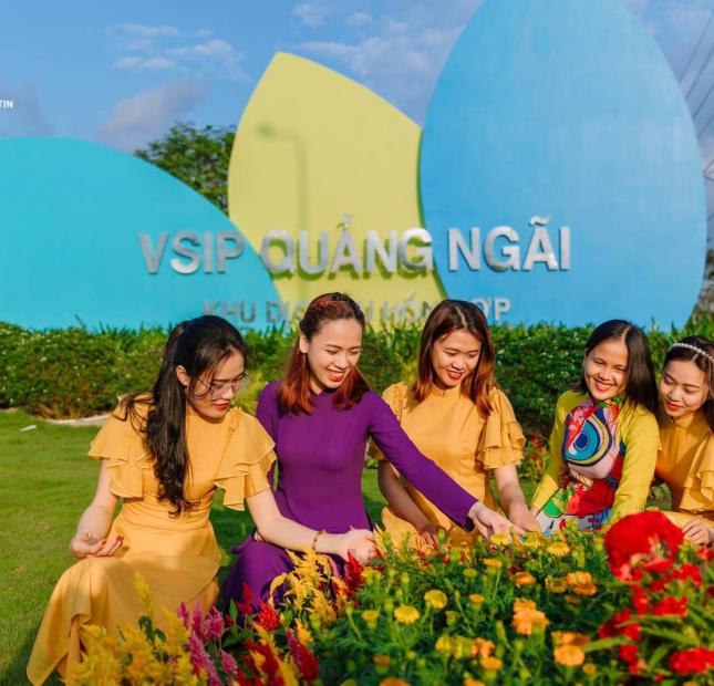 Bán đất mở Văn phòng kinh doanh gần khu công nghiệp VSIP Quảng Ngãi lh 0981650774 