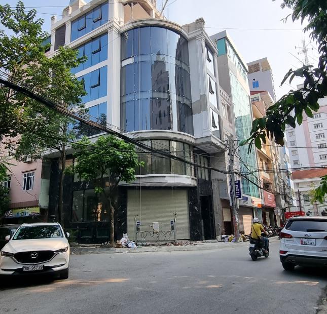 Bán tòa nhà văn phòng phố Thiên Hiền 100m2x7 tầng 1 hầm mới hoàn thiện xong, đang cho thuê có dòng tiền tốt