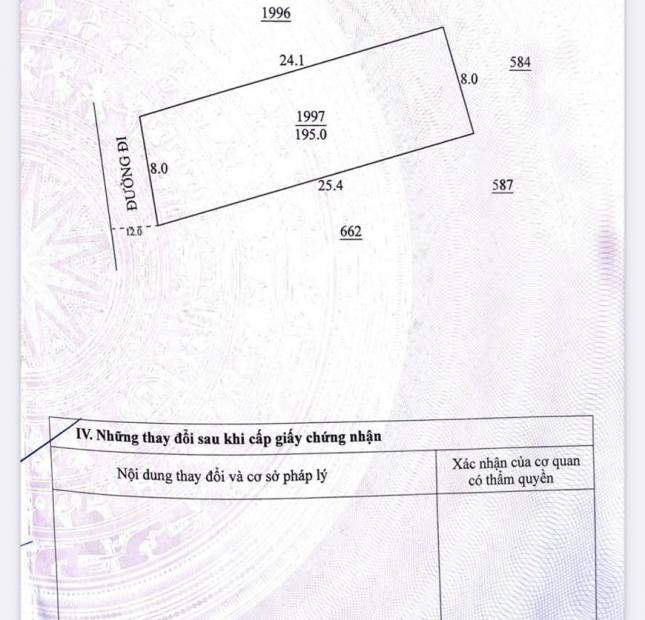Bán lô đất tại TDP Kiều Đại, phường Quảng Châu, TP Sầm Sơn, Thanh Hoá