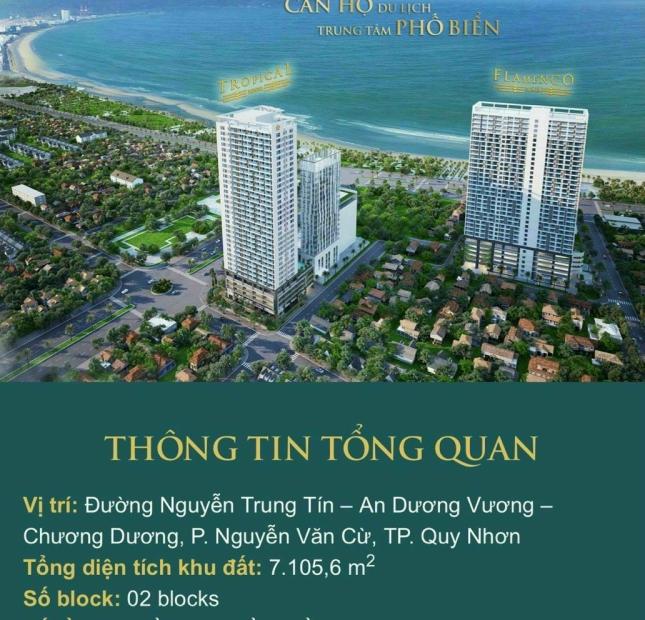 Căn hộ giá tốt nhất Quy Nhơn, 1,1 tỷ đồng sở hữu ngay căn 1PN-1WC 50m2 bàn giao full nội thất 0909010669