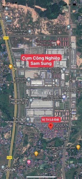 Bán Đất Tặng Nhà Tại Chợ SamSung - Phổ Yên - Thái Nguyên