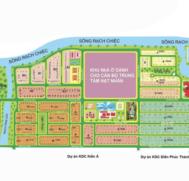 Bán đất biệt thự KDC Nam Long, Quận 9 diện tích 240m2, đường 16m. Có sổ hồng riêng