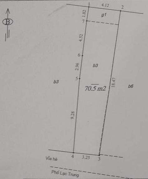 Bán nhà mặt phố Lạc Trung 79m2x5T 18 tỷ 0969568293