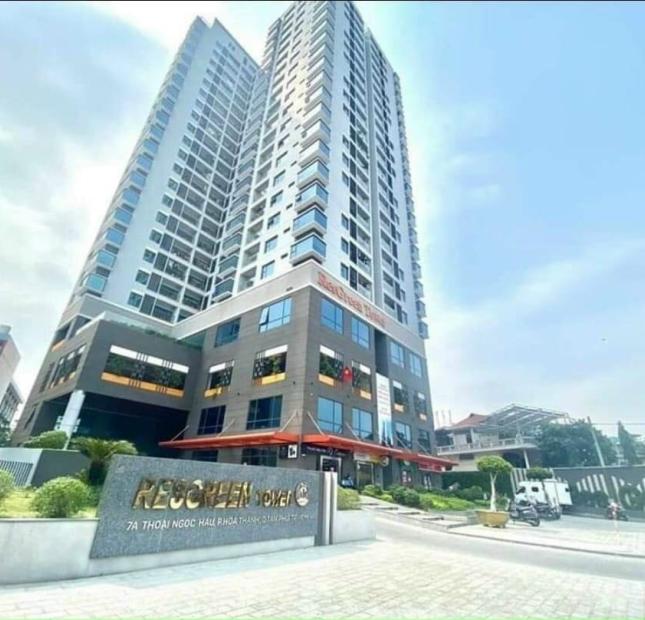 Cho thuê căn hộ Res Green Tower ,quận Tân Phú, 86m2 3PN căn góc thoáng mát, có 1 số nội thất đẹp