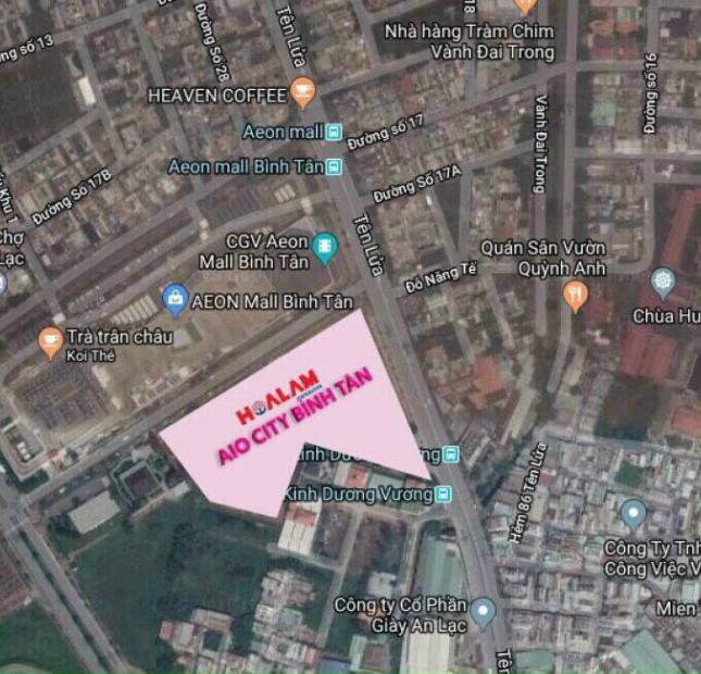 Mở bán căn hộ đẹp nhất khu dân cư Tên Lửa quận Bình Tân - AIO City