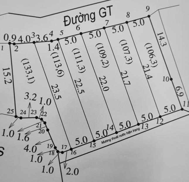 ĐẤT NỀN SƠN THỦY - THANH THỦY. DT 111m2. Giá 650 triệu