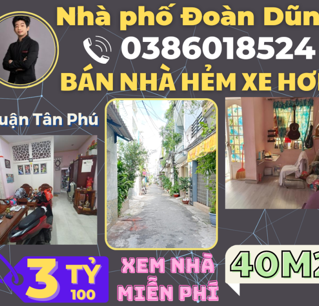 HXH Tân Thành Quận Tân Phú 40M2 chỉ 3 tỷ 1 – Liên hệ 0386018524.