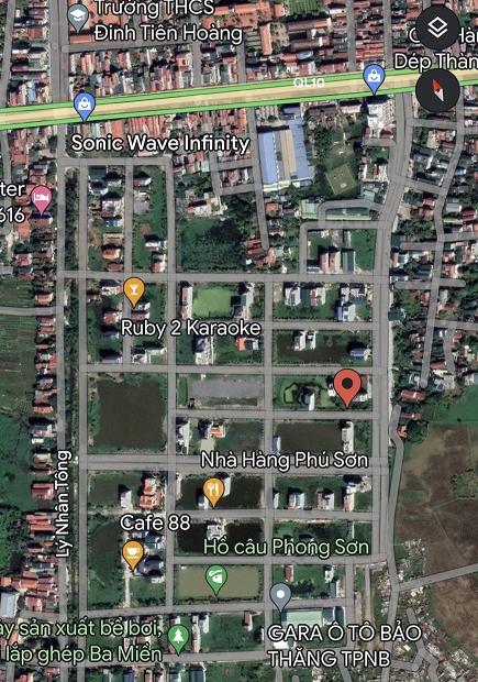 Em chào bán lô đất tại khu đô thị phong Sơn , phường ninh sơn, thành phố NINH BÌNH.