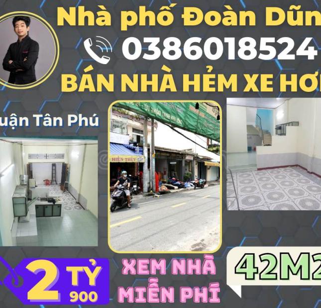 HXH Phú Thọ Hoà Quận Tân Phú 42M2 chỉ 2 tỷ 8 – Liên hệ: 0386018524.