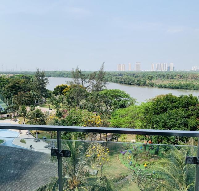 Cho thuê gấp căn hộ Riverside residence Phú Mỹ Hưng, 130m2, 4pn, view sông, full NT, giá 1500$, ở liền