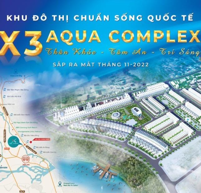 Dự án đất nền X3 Aqua Complex nơi đầu tư lý tưởng với giá từ 1,7 tỷ/nền LH 0932464717