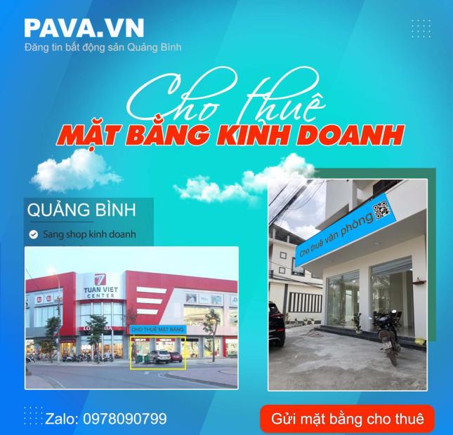 Cho thuê mặt bằng kinh doanh quảng bình cho thuê cửa hàng quảng bình