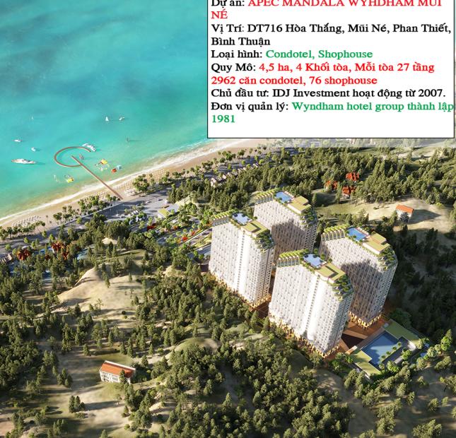 Bán Codotel Mũi Né Nội thất 5 sao view biển Khai thác dòng tiền