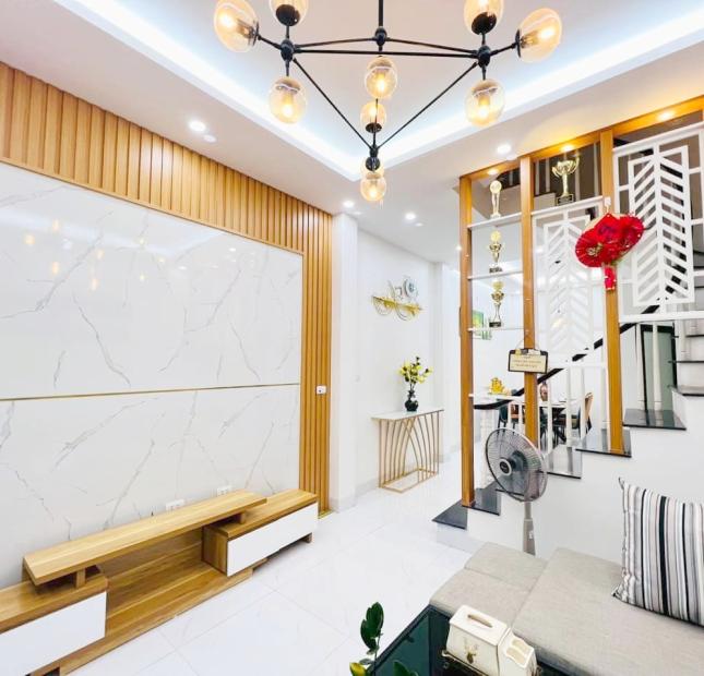 Nhà Hoàng Mai 40m mới tinh Tặng full nội thất Ngõ đẹp Giá dưới 100tr