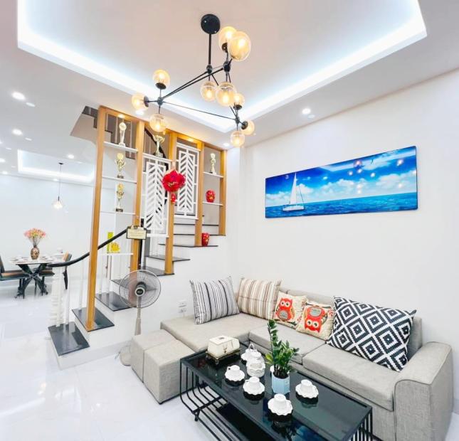 Nhà Hoàng Mai 40m mới tinh Tặng full nội thất Ngõ đẹp Giá dưới 100tr