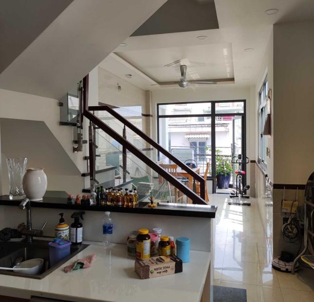 BÁN NHÀ 5 TẦNG Đ. QUANG TRUNG, PHƯỜNG 8, GÒ VẤP, DT 4.3x13, GIÁ 6.xTỶ, HẺM KINH DOANH 8M