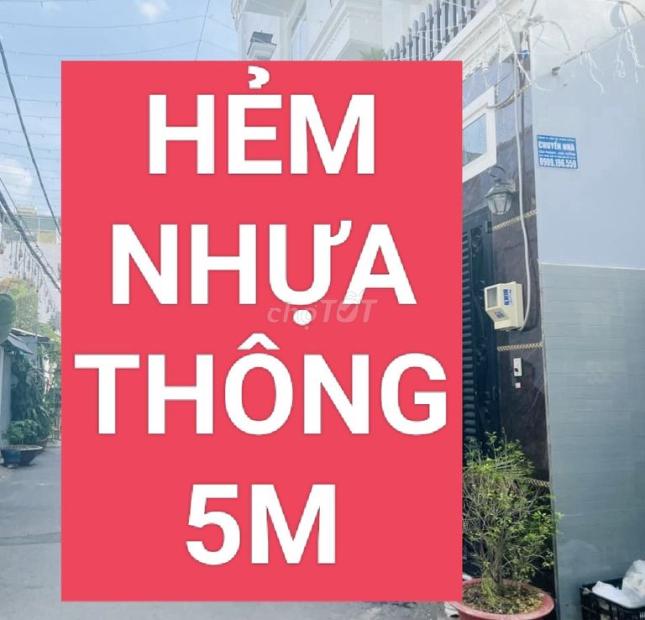 Bán nhà hẻm nhựa thông 5m Lê Đức Thọ GV 2T BTCT-SR