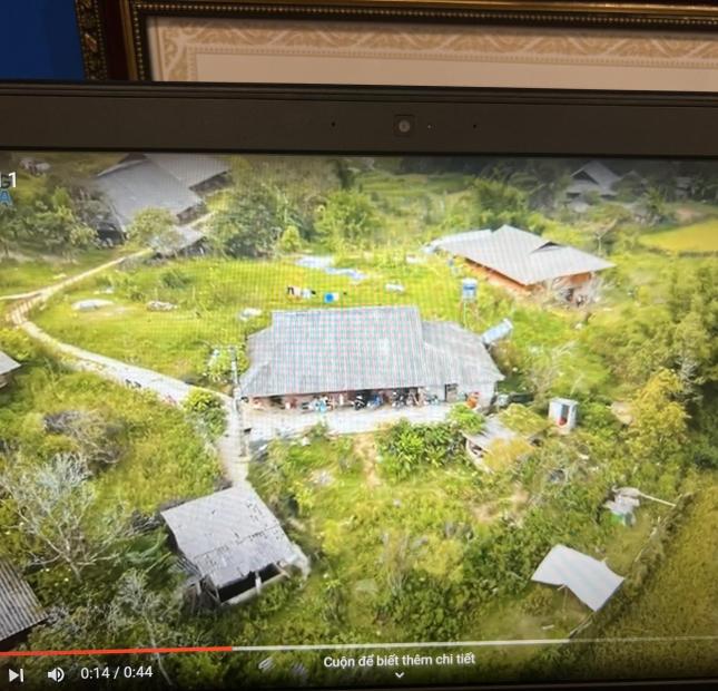 Đất nền SaPa 1400m2, View bao trọn ruộng bậc thang, gần suối làm Homestay.Gía nhỉnh 3 Tỷ