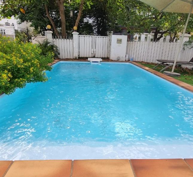 Cho thuê Biệt thự  Sân vườn có hồ bơi VIP nhất Phú Mỹ Hưng 	q7 Nhà Y hình 