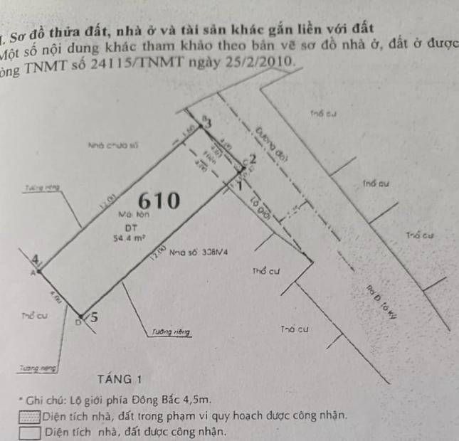 HƠN 2 TỶ - SỞ HỮU NHÀ 54M2 - HẺM XE HƠI - 100M RA MẶT TIỀN NGUYỄN ẢNH THỦ - NHANH TAY CÒN KỊP