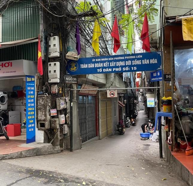 Bán Nhà Ngách 47 Ngõ 96 Đê La Thành – Xã Đàn, Ngõ Nông, Nhà Mới DT: 30m, 5 Tầng/4.5 Tỷ