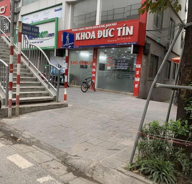Cho thuê mặt bằng ngõ 139 đường Phạm Văn Đồng, Hà Nội.