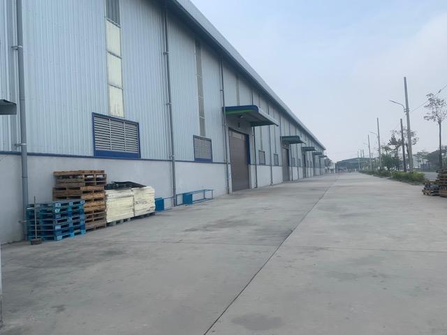 Cho thuê kho xưởng DT 7000m2 KCN Nguyên Khê, Đông Anh, Hà Nội.