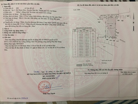 Chính chủ cần bán nhà Lê Văn Lương, Nhơn Đức, Nhà Bè, TP HCM