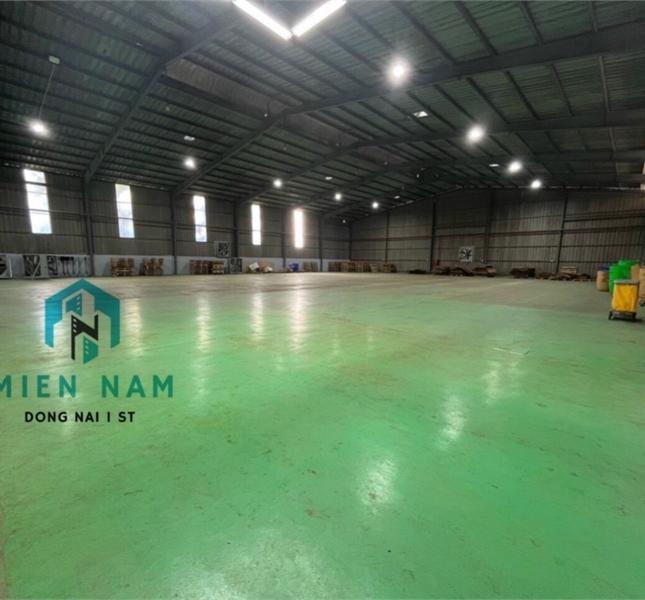 cho thuê nhà xưởng đẹp 4600m2,rộng 70m  phước tân