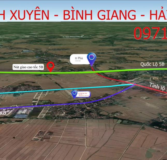 Cần bán đất chính chủ tại Bình Xuyên - Bình Giang 0971.369.807