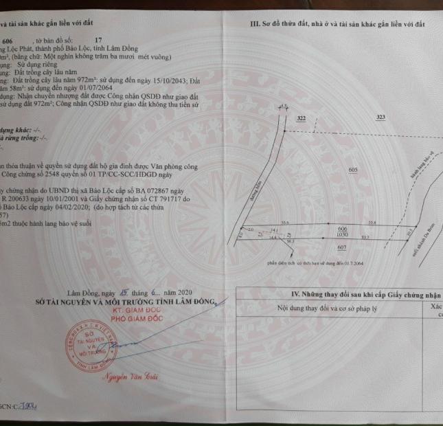 Sở Hữu Ngay Lô Đất Đẹp Tại 70 Cao Bá Quát, Phường Lộc Phát, TP Bảo Lộc, Lâm Đồng