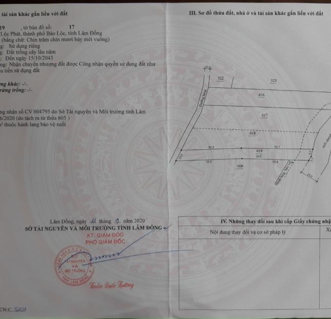 Sở Hữu Ngay Lô Đất Đẹp Tại 70 Cao Bá Quát, Phường Lộc Phát, TP Bảo Lộc, Lâm Đồng