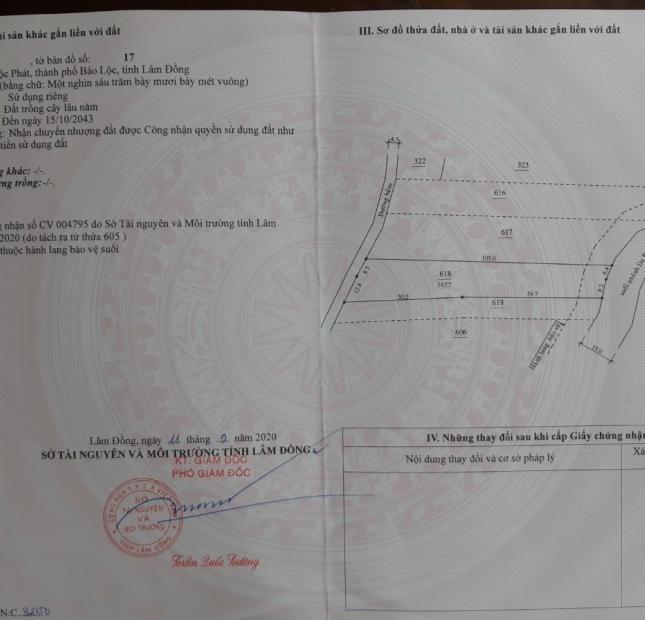 Sở Hữu Ngay Lô Đất Đẹp Tại 70 Cao Bá Quát, Phường Lộc Phát, TP Bảo Lộc, Lâm Đồng