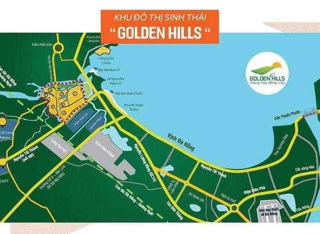 Bán lô góc khu A dự án Golden Hills Đà Nẵng