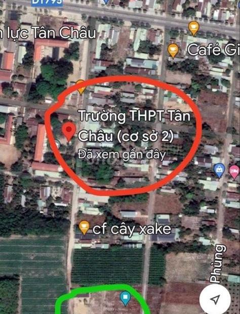 BÁN ĐẤT MẶT TIỀN ĐƯỜNG NGUYỄN MINH CHÂU - Tân Châu, Tây Ninh, DT 250m2 giá 999tr, bớt lộc Lh 0964.762.748