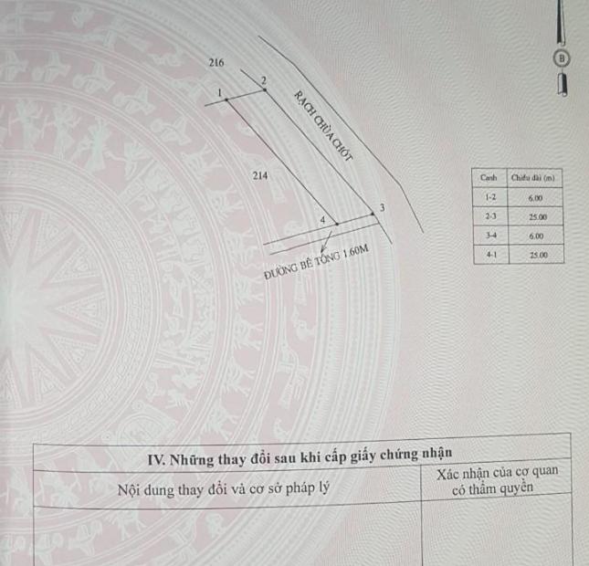 Chính chủ bán 150m2 đất vị trí đẹp giá chỉ 260 tr tại Hưng Hội, Vĩnh Lợi, Bạc Liêu.