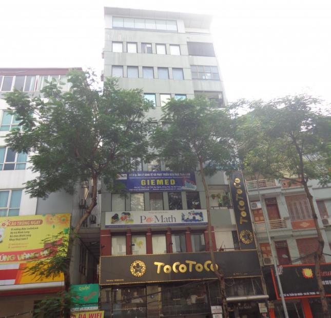 Bán tòa văn phòng 10 tầng 60 tỷ mặt phố Trần Quang Diệu 150m2, MT9.8m vip quận Đống Đa