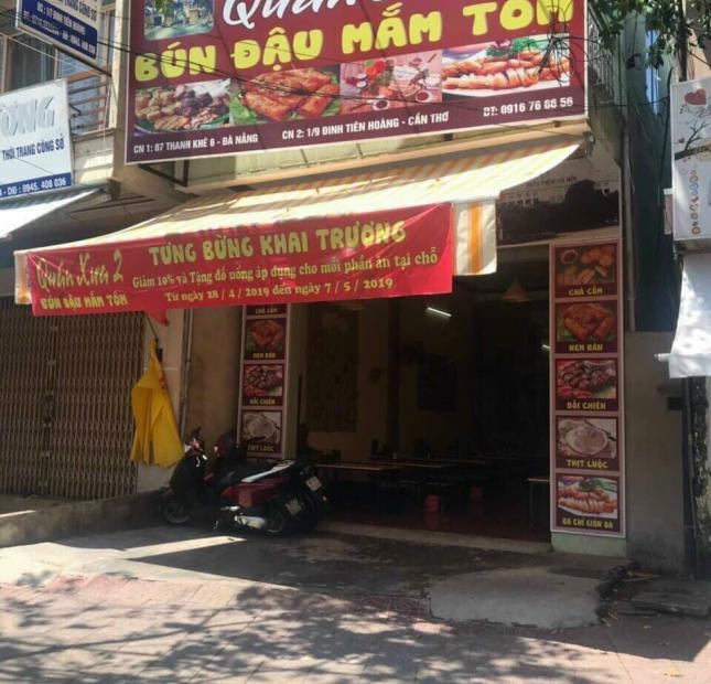 Bán nhà mặt tiền Đường Đinh Tiên Hoàng, Phường Thới Bình, Q Ninh Kiều, TP Cần Thơ