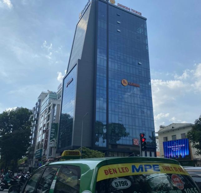 Bán tòa building mặt tiền đường Cao Thắng, Võ Văn Tần, Q3. DT: 11x40m, hầm, 10 tầng