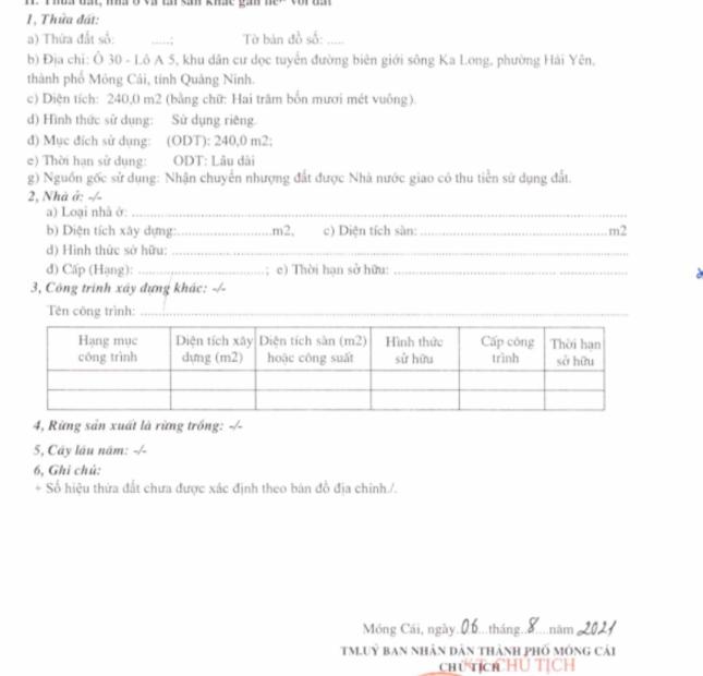 Mở bán Siêu phẩm đất nền cửa khẩu quốc tế Móng Cái