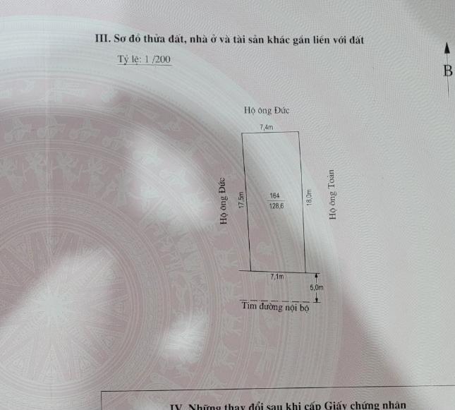 Bán đất ở đường Máng Nước Vĩnh Khê An Đồng 126m2, 3,3 tỷ