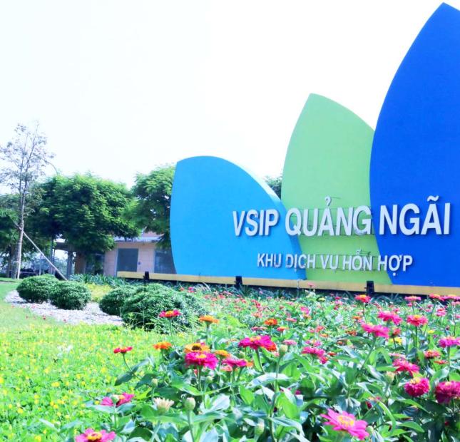 Khu Dịch Vụ Hỗn Hợp Vsip Quảng Ngãi Gía Chỉ 1Tyxx Diện Tích 132m2 Qúa Hót Ạ