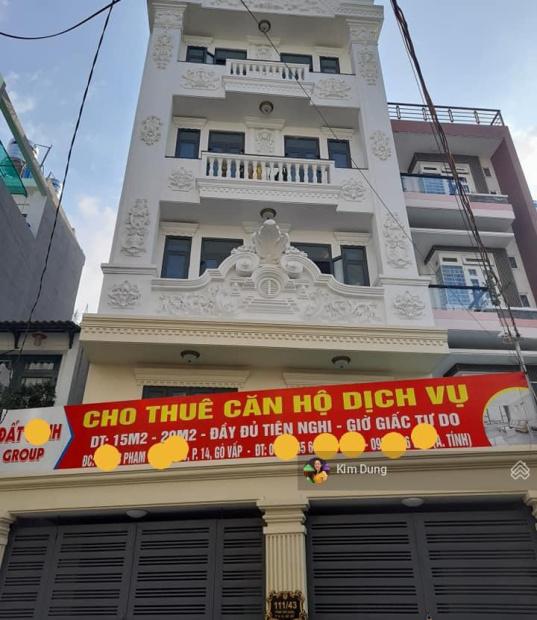 Bán căn hộ dịch vụ đường Phạm Văn Chiêu, Phường 14, quận Gò Vấp, 118m2 thu nhập gần 100tr/th 19tỷ
