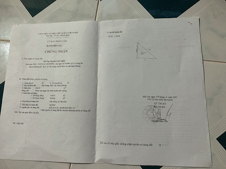 Bán đất Ấp 4, Tân Hưng, Bầu Bàng, Bình Dương