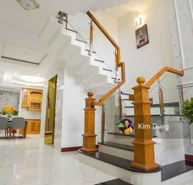 Bán nhà đường Lê Văn Thọ, Phường 9 , gò Vấp DT 4 x 16.5m,Hẻm 8m thông tiện ở, kinh doanh, giá 6,8tỷ